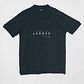 Polera Bordado London Hombre Gris Familyshop - Miniatura 1