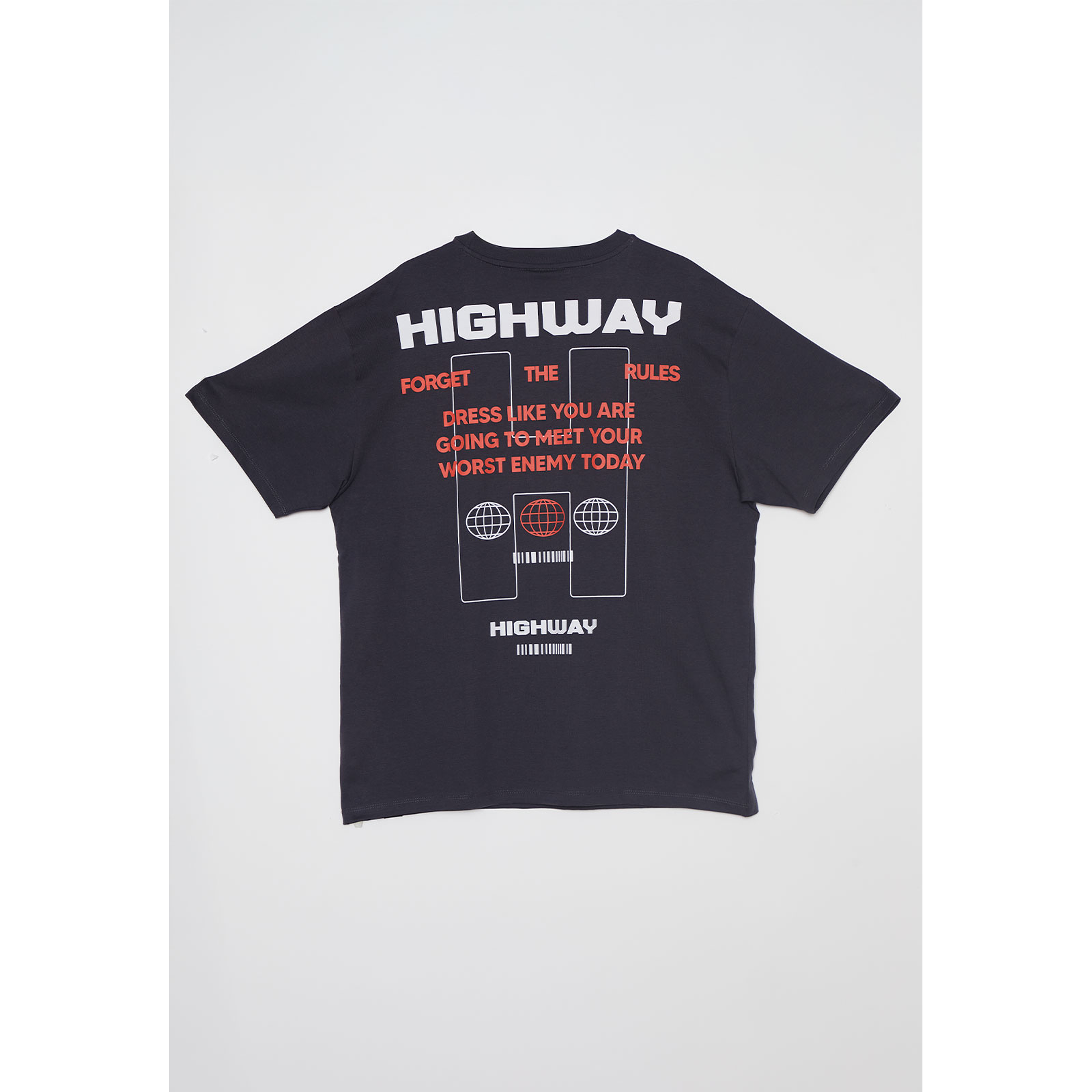 Polera Highway Hombre Gris Familyshop 2