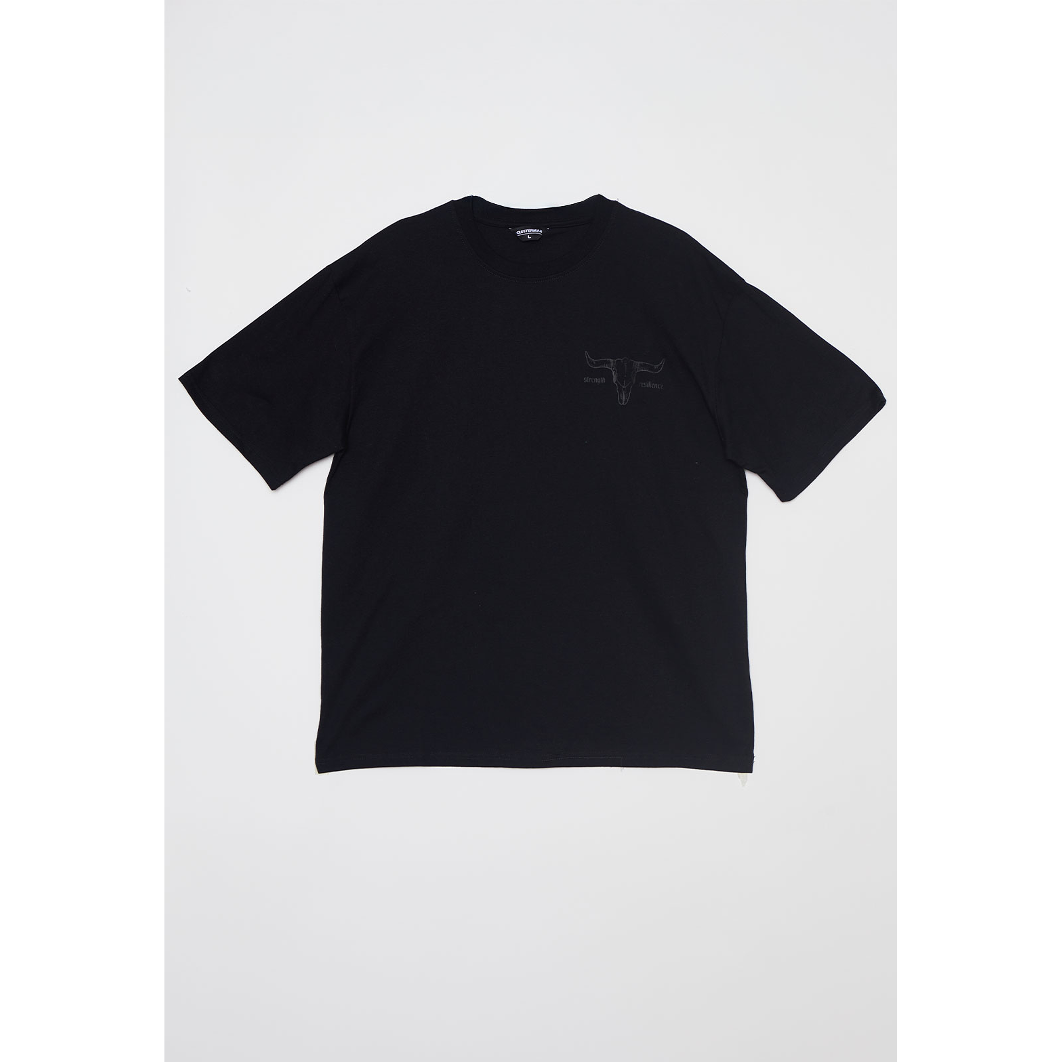 Polera Longhorns Hombre Negro Familyshop 1