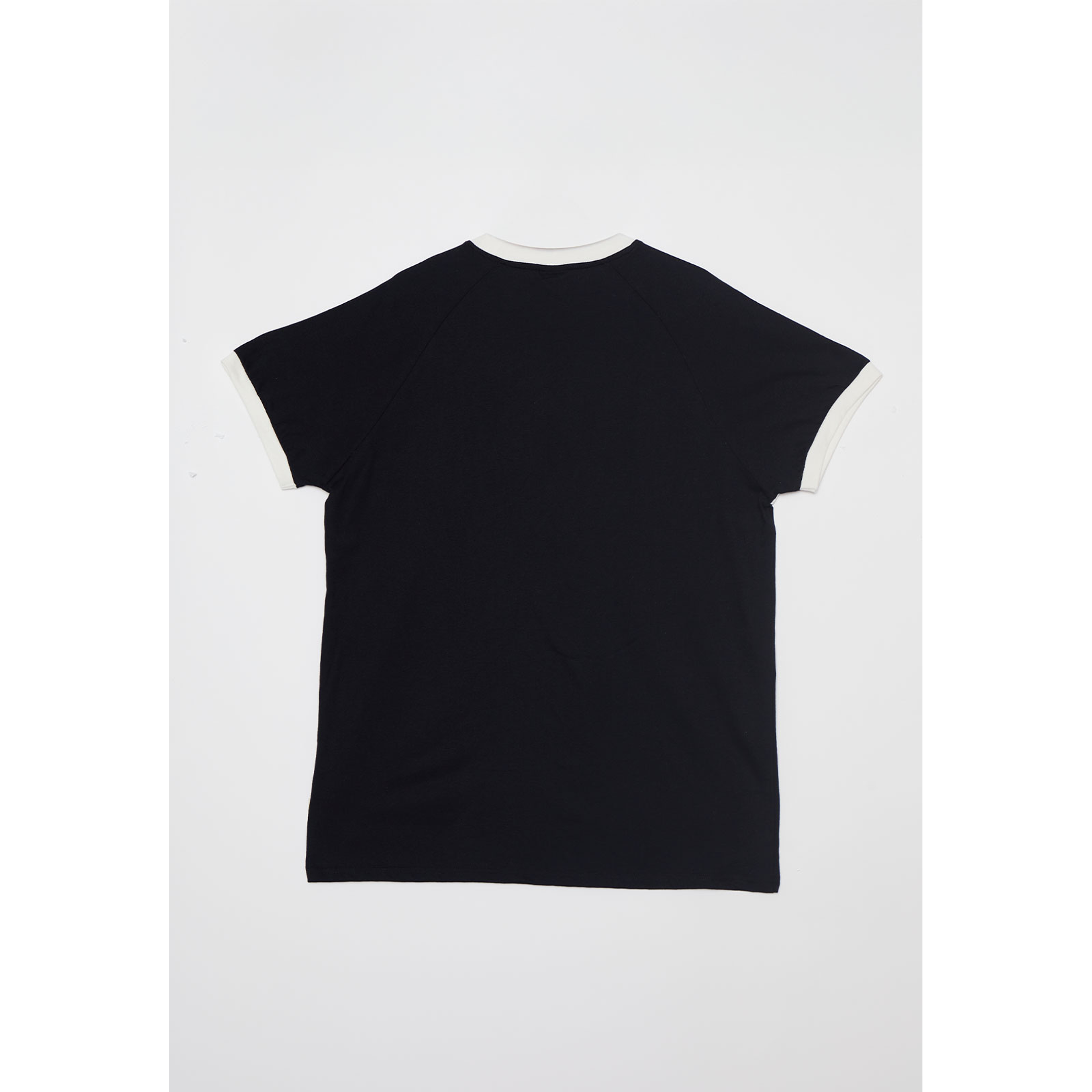 Polera College Raglan Hombre Negro Familyshop 2