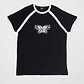 Polera College Raglan Hombre Negro Familyshop - Miniatura 1