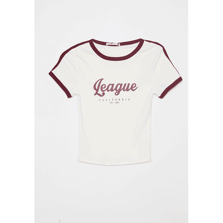 Polera Sport League Mujer Crudo Familyshop 1