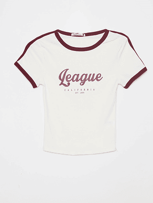 Polera Sport League Mujer Crudo Familyshop