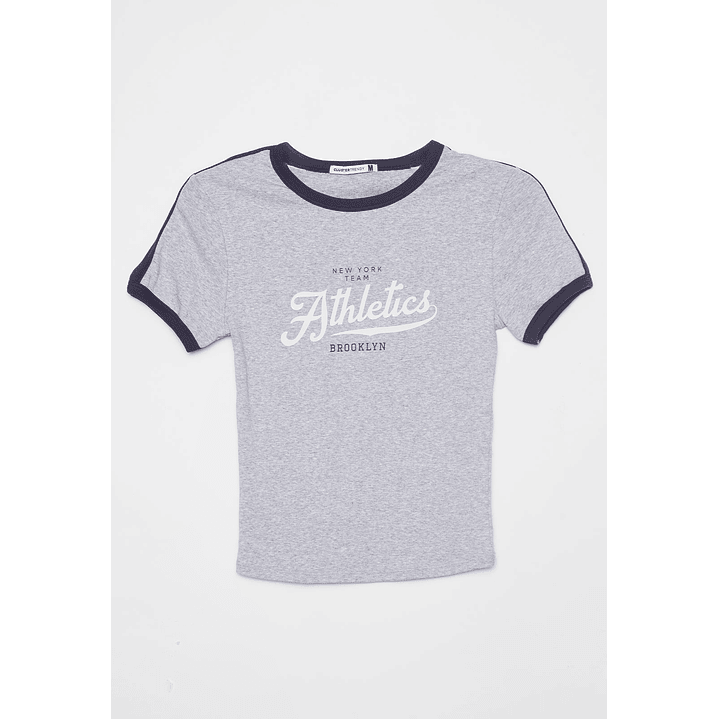 Polera Sport Athletics Mujer Gris Familyshop 1