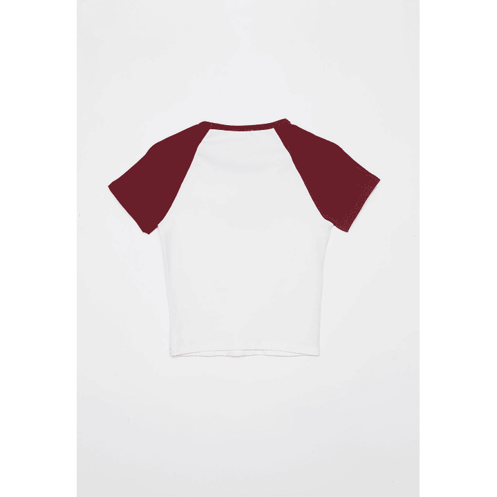 Polera Bicolor Brooklyn Mujer Crudo Familyshop 2