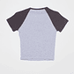 Polera Bicolor Montpellier Mujer Gris Familyshop - Miniatura 2