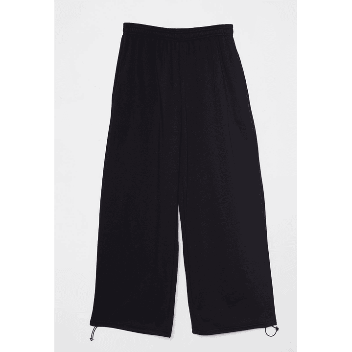 Pantalón Buzo Baggy Mujer Negro Familyshop 1
