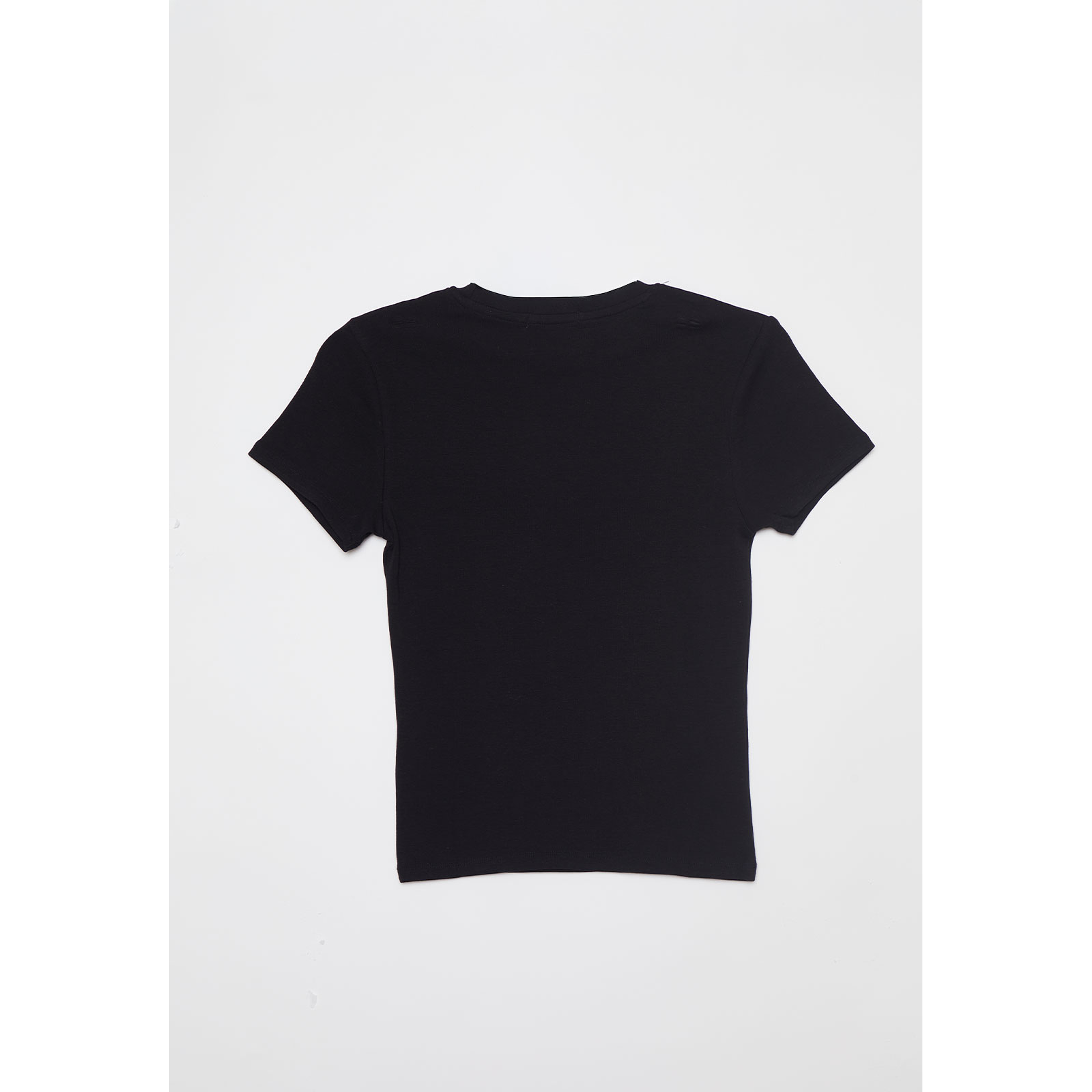Polera Basic Mujer Negro Familyshop 2