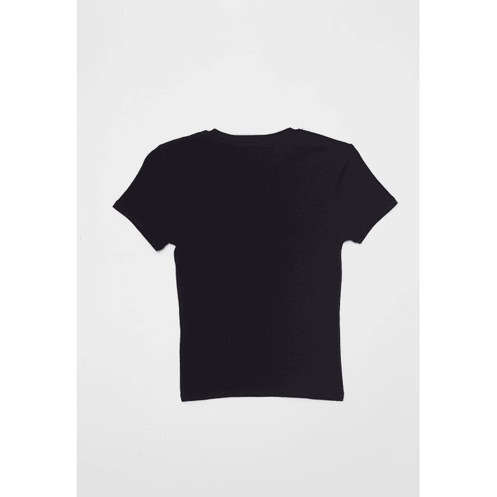 Polera Basic Mujer Negro Familyshop 2