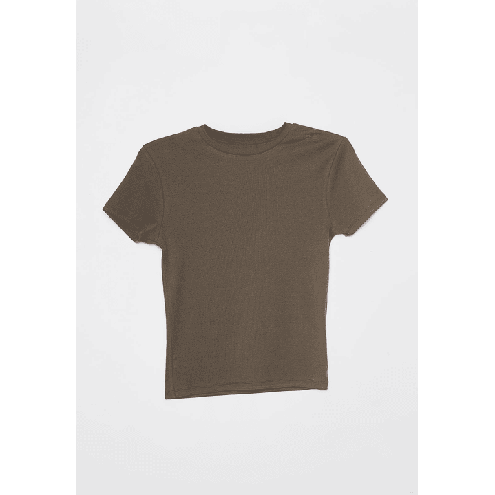 Polera Basic Mujer Verde Familyshop 1
