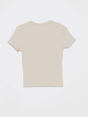 Polera Basic Mujer Beige Familyshop
