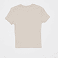 Polera Basic Mujer Beige Familyshop - Miniatura 2