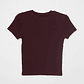 Polera Basic Mujer Burdeo Familyshop - Miniatura 1
