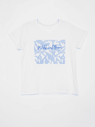 Polera Blue Wild Mujer Crudo Familyshop