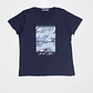 Polera Blue Flow Mujer Azul Familyshop - Miniatura 1