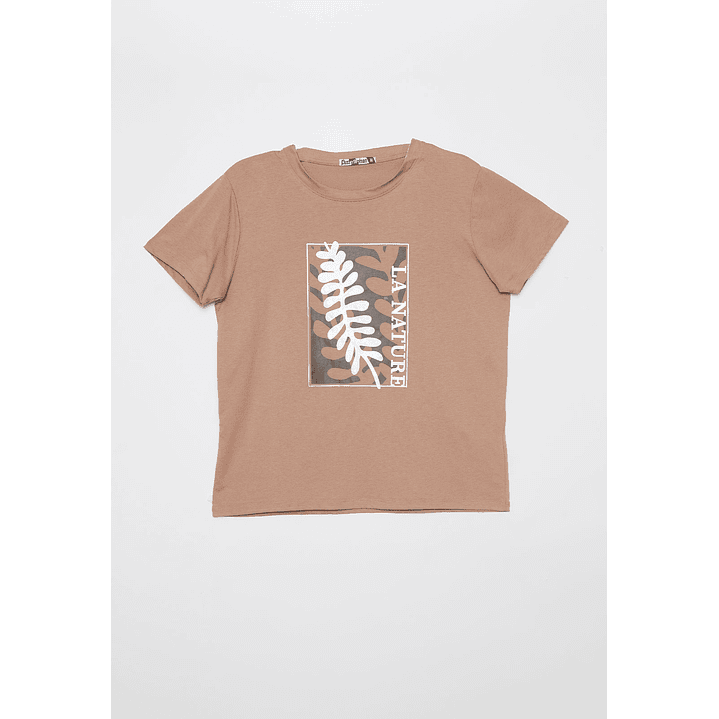 Polera Silver Nature Mujer Camel Familyshop 1