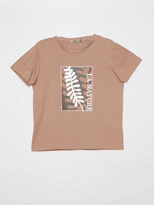 Polera Silver Nature Mujer Camel Familyshop