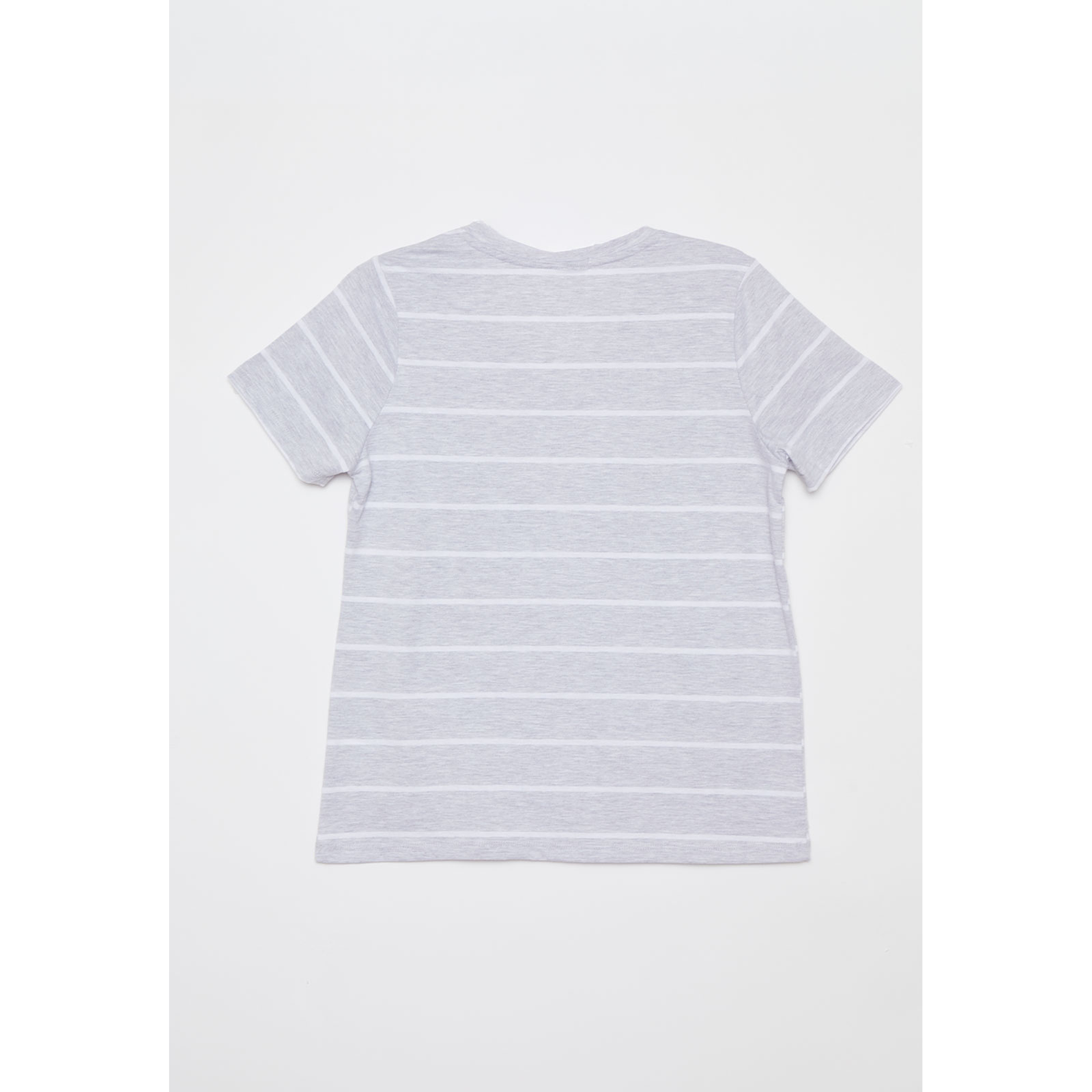 Polera Rayada Mujer Gris Familyshop 2