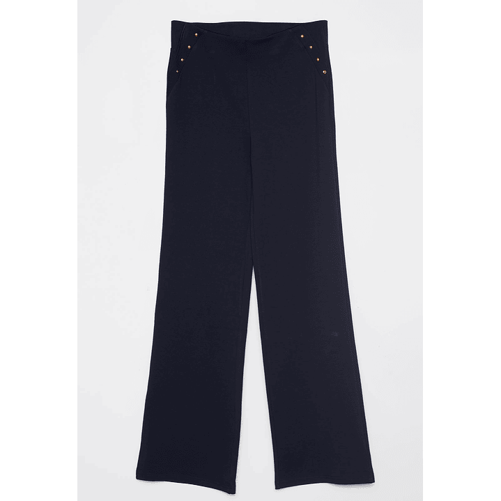 Calza Wide Leg Mujer Azul Familyshop 1