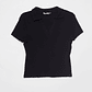 Polera Cuello Mujer Negro Familyshop - Miniatura 1