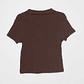 Polera Cuello Mujer Café Familyshop - Miniatura 2