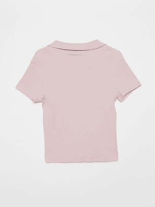 Polera Cuello Mujer Rosado Familyshop