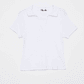 Polera Cuello Mujer Blanco Familyshop - Miniatura 1