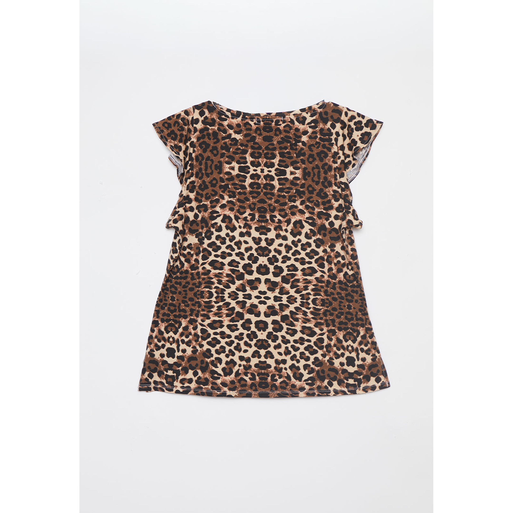 Polera Leopard Mujer Café Familyshop 2
