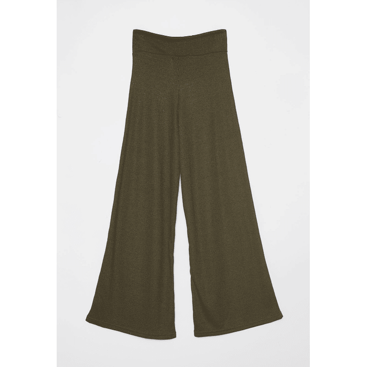 Pantalón Wide Leg Mujer Verde Familyshop 1