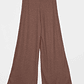 Pantalón Wide Leg Mujer Café Familyshop - Miniatura 2