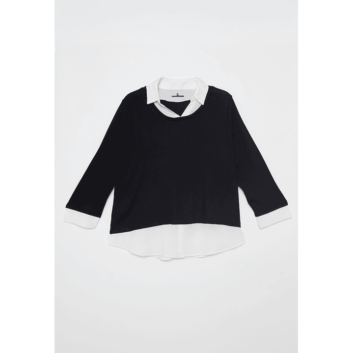Sweater Chic Mujer Negro Familyshop 1