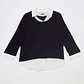 Sweater Chic Mujer Negro Familyshop - Miniatura 1
