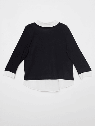 Sweater Chic Mujer Negro Familyshop