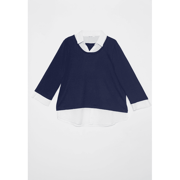 Sweater Chic Mujer Azul Familyshop 1