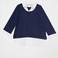 Sweater Chic Mujer Azul Familyshop - Miniatura 1
