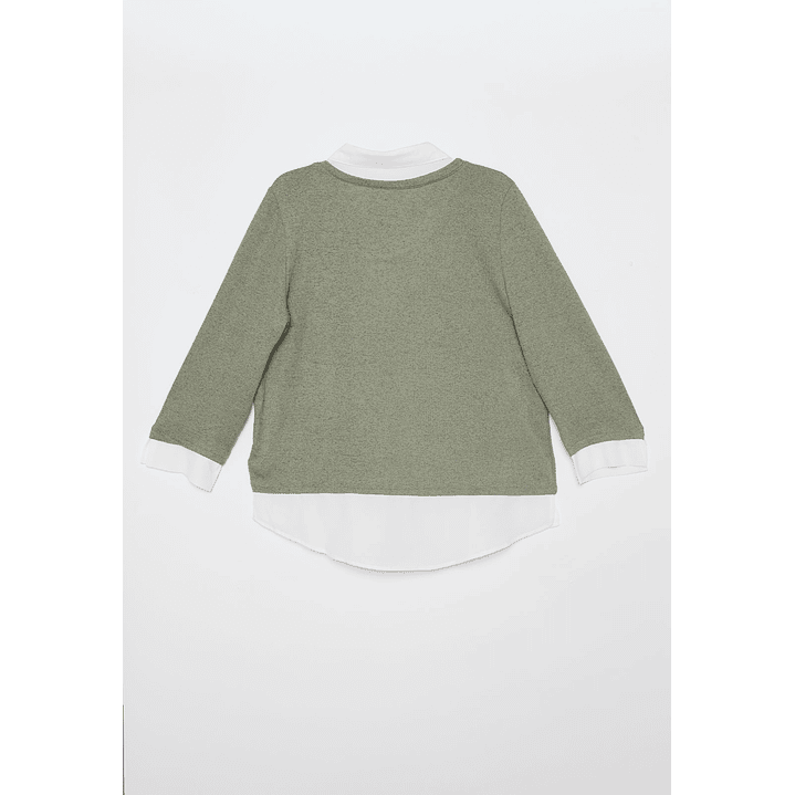 Sweater Chic Mujer Verde Familyshop 2