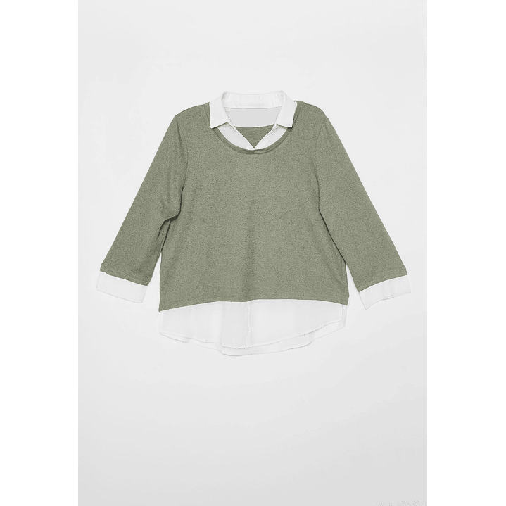 Sweater Chic Mujer Verde Familyshop 1