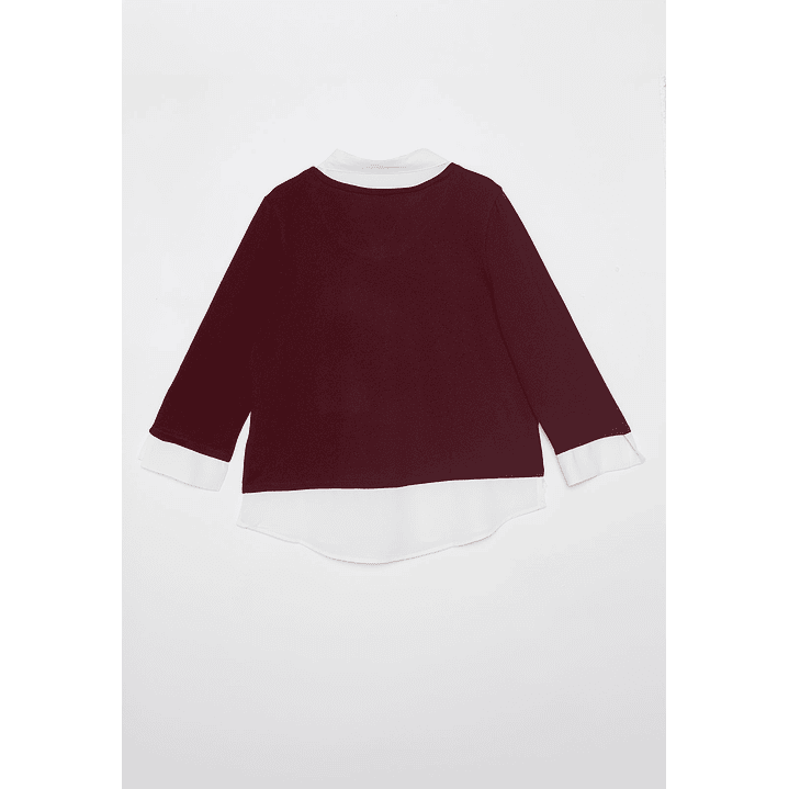 Sweater Chic Mujer Burdeo Familyshop 2