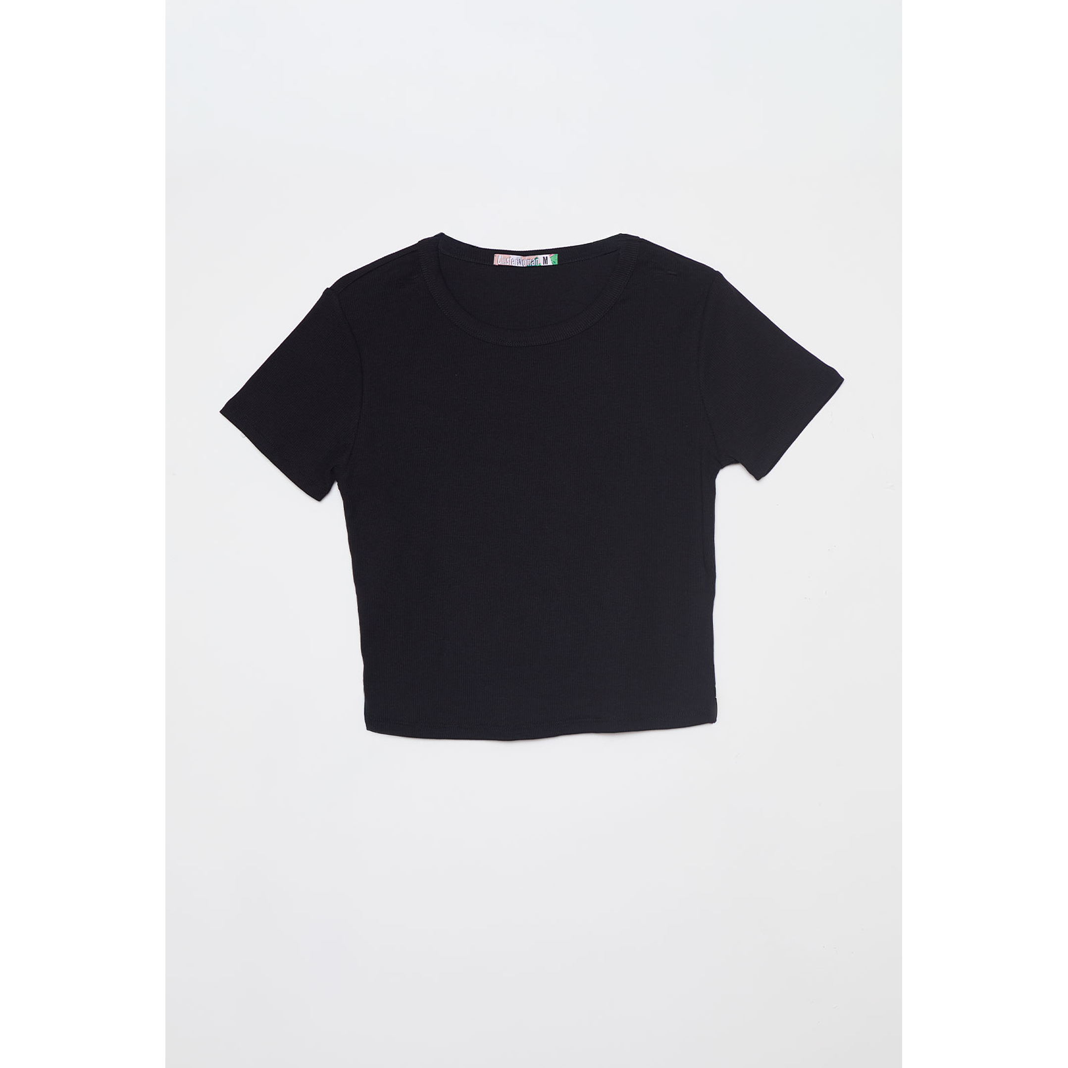 Polera Clásica Mujer Negro Familyshop 1