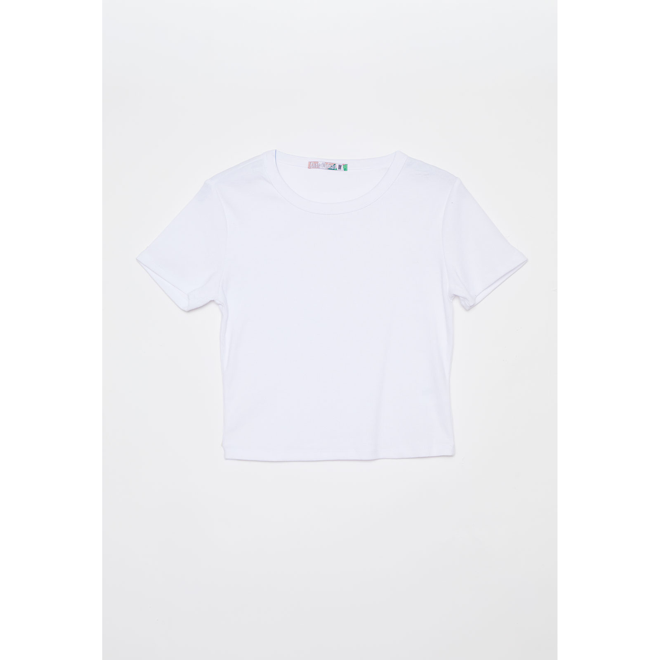 Polera Clásica Mujer Blanco Familyshop 1