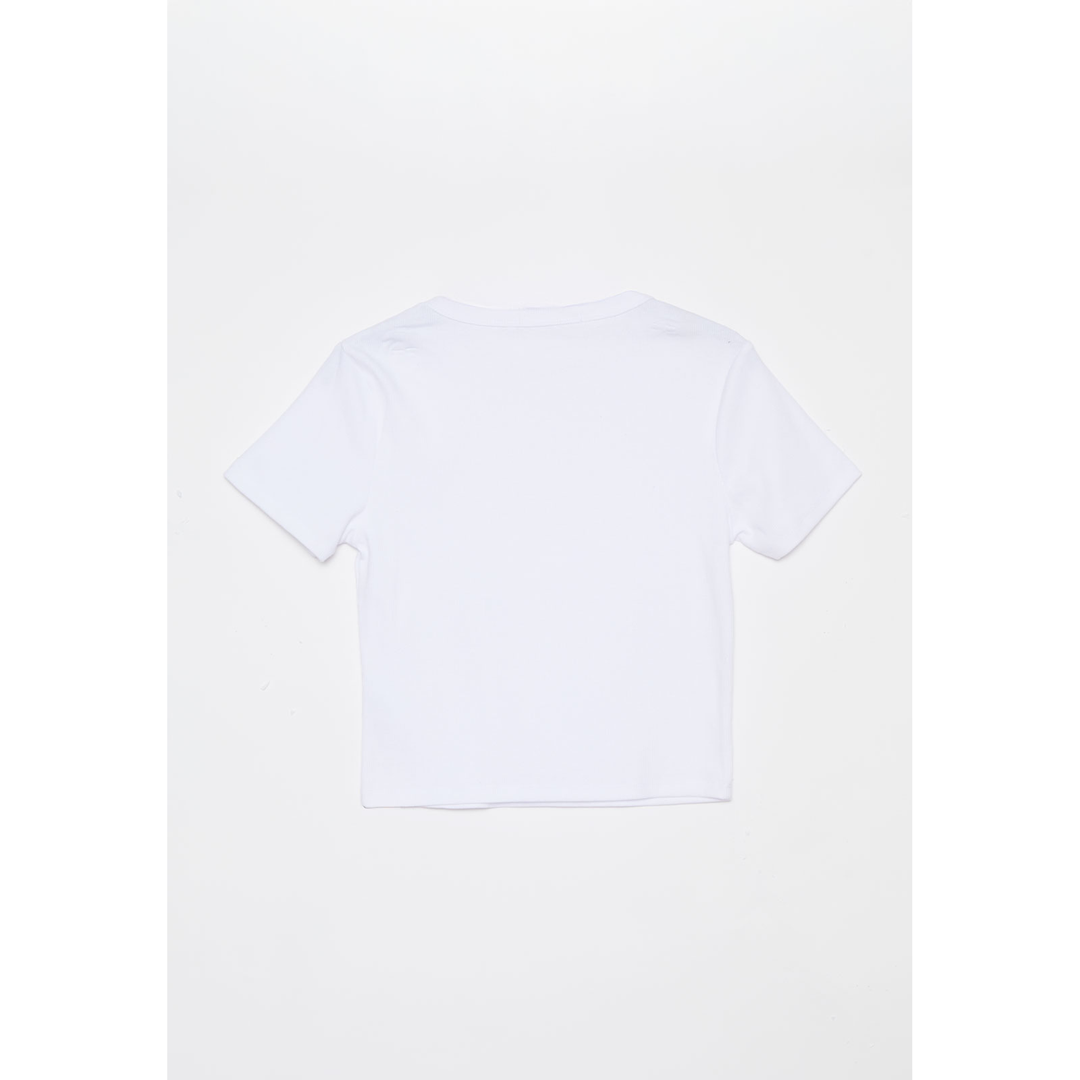 Polera Clásica Mujer Blanco Familyshop 2