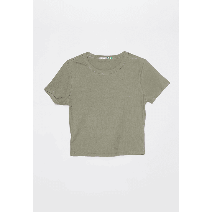 Polera Clásica Mujer Verde Familyshop 1