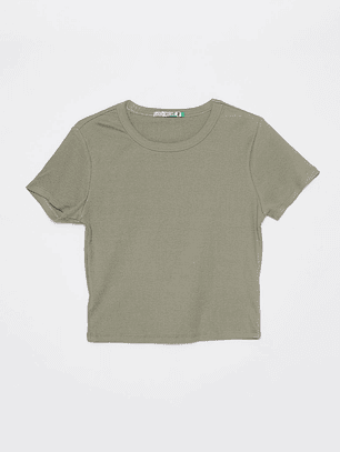 Polera Clásica Mujer Verde Familyshop
