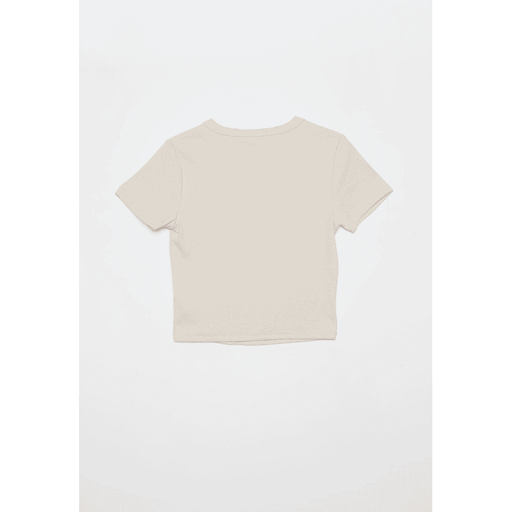 Polera Clásica Mujer Beige Familyshop 2