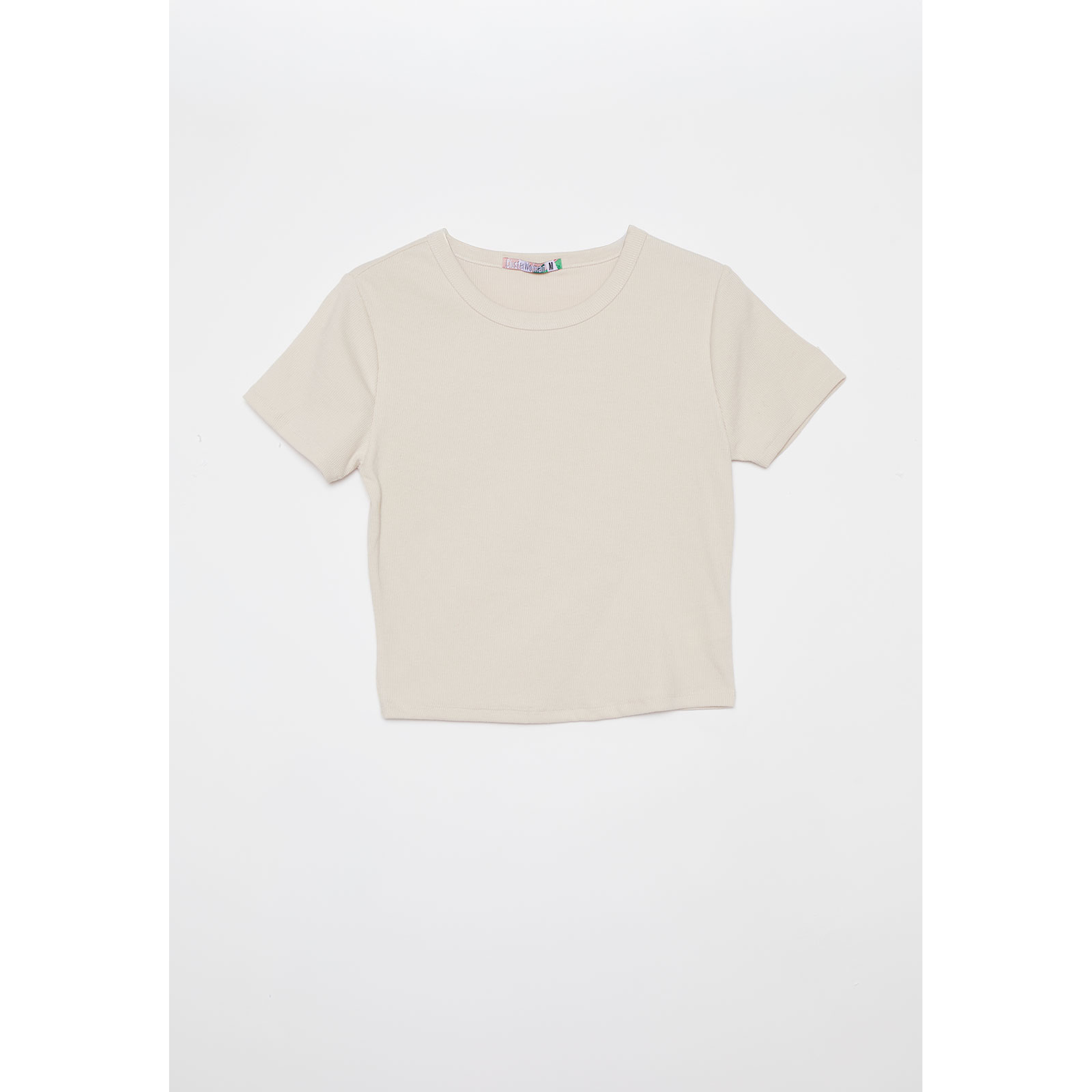 Polera Clásica Mujer Beige Familyshop 1