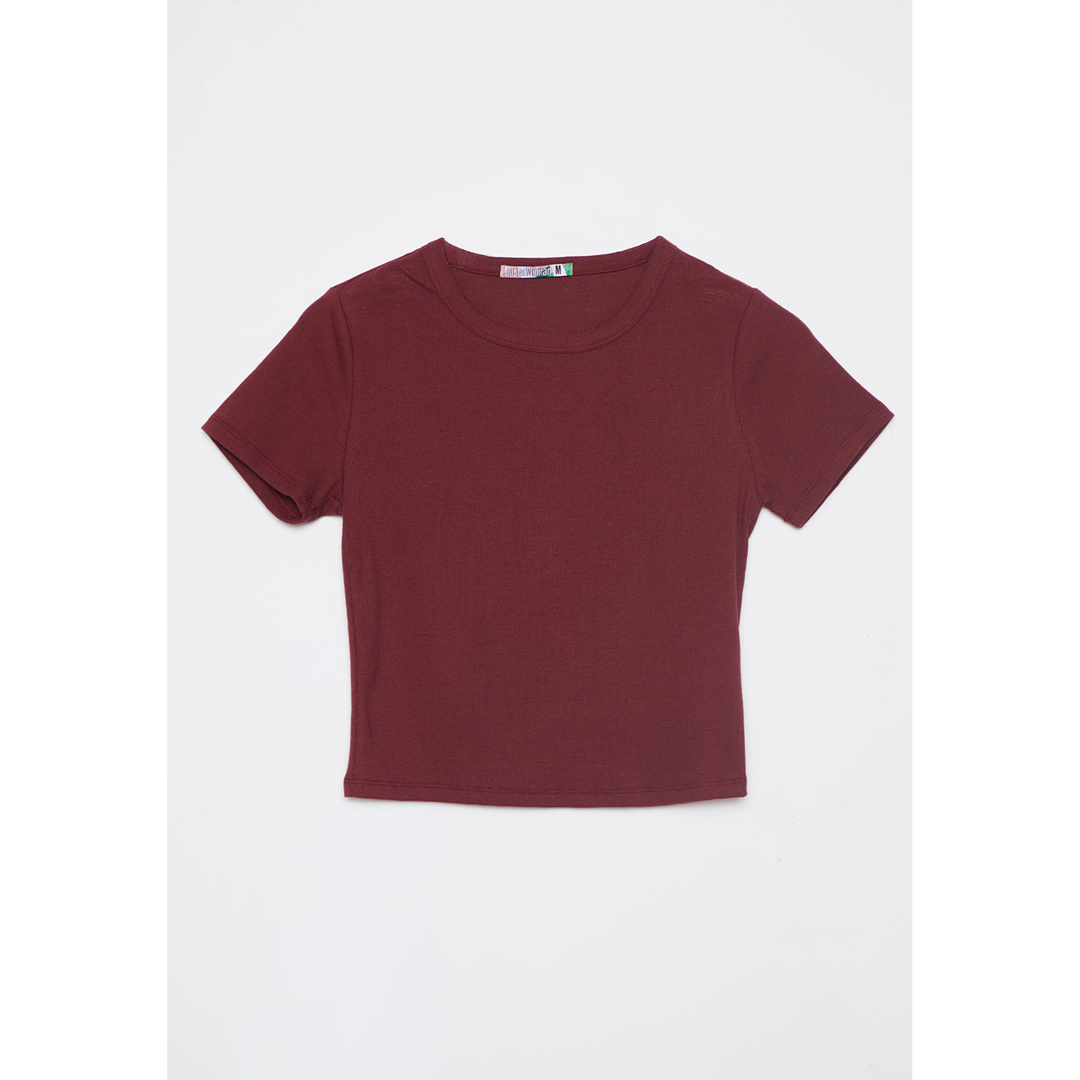Polera Clásica Mujer Burdeo Familyshop 1