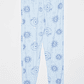 Pijama Print Mujer Azul Familyshop - Miniatura 5
