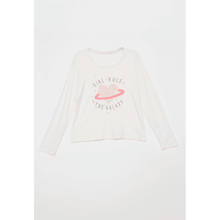 Pijama Girl Rule Mujer Rosado Familyshop 2