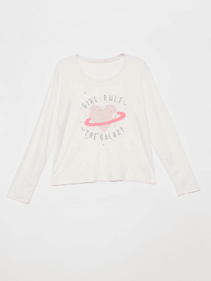 Pijama Girl Rule Mujer Rosado Familyshop