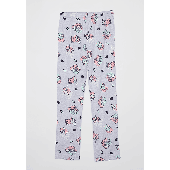 Pijama Jersey Lola Gris Familyshop 4